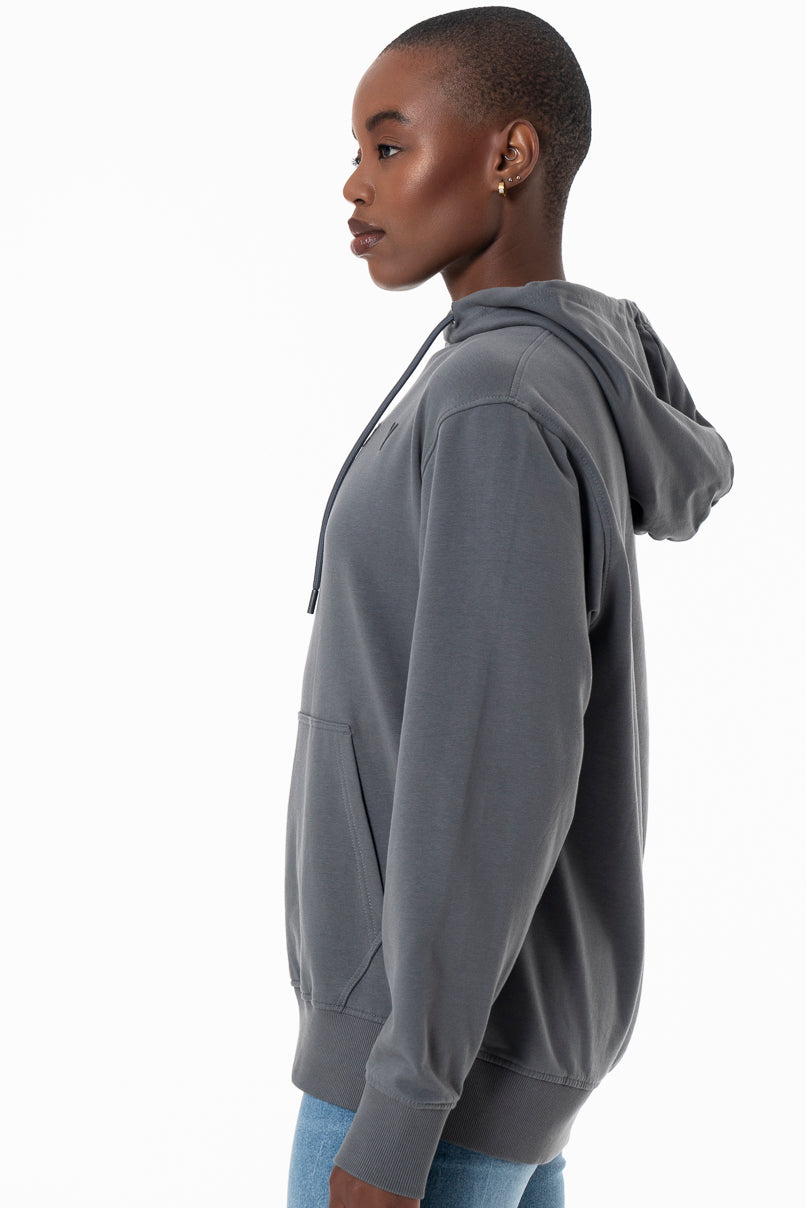 Branded Hoodie _ 156044 _ Charcoal