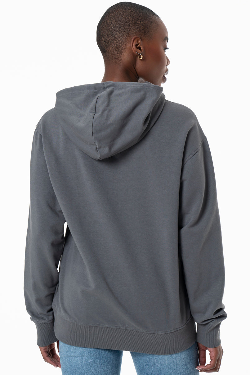 Branded Hoodie _ 156044 _ Charcoal