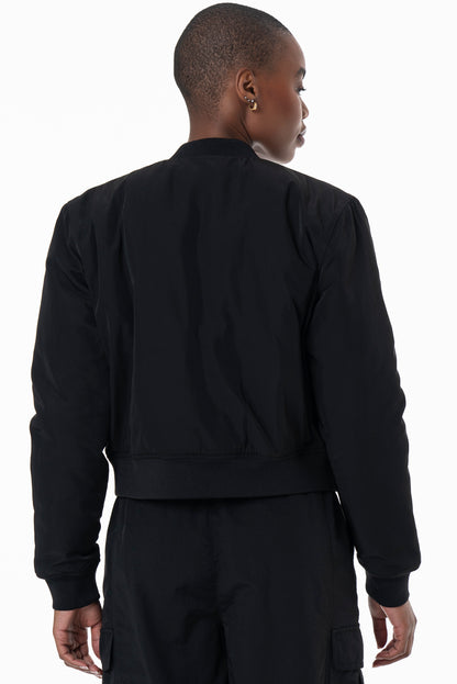 Bomber Jacket _ 157878 _ Black