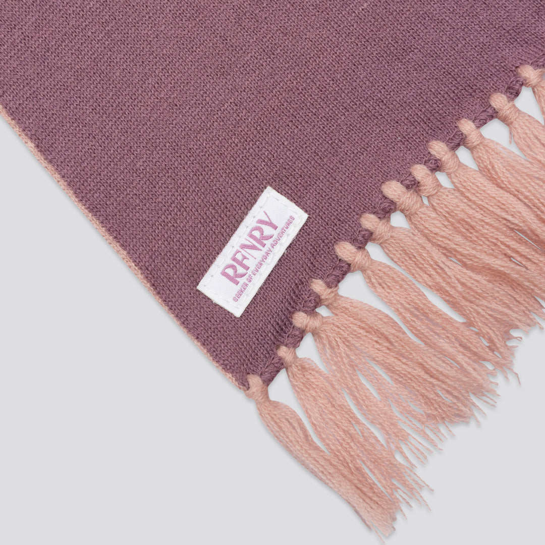 Girls Pink Scarf _ 161833 _ Dirty Pink