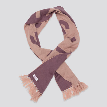 Girls Pink Scarf _ 161833 _ Dirty Pink