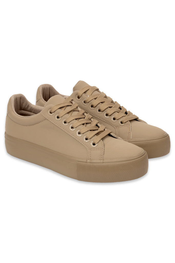 Tonal Sneaker _ 150973 _ Taupe