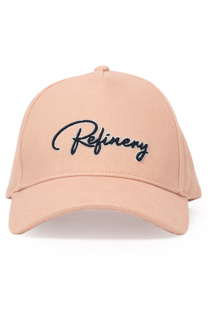 Denim Cap _ 157487 _ Peach