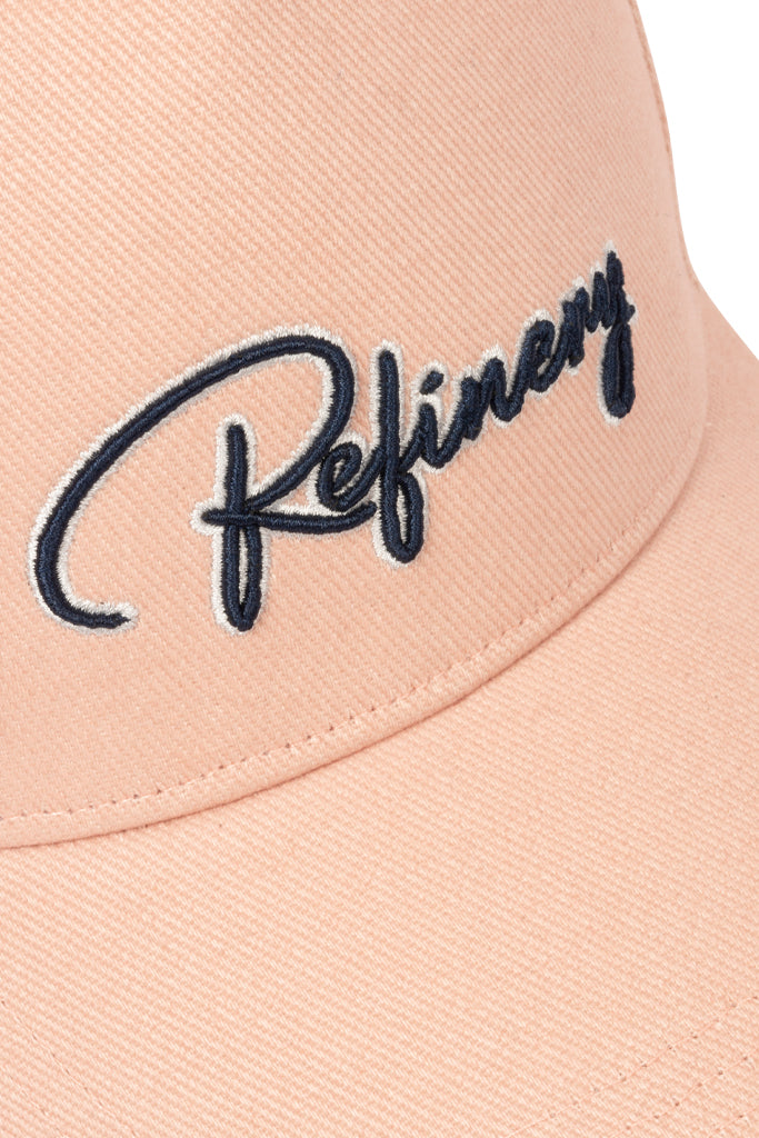 Denim Cap _ 157487 _ Peach