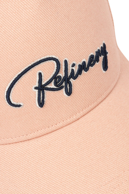 Denim Cap _ 157487 _ Peach