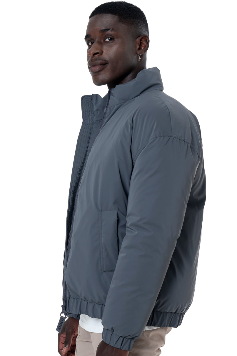 Puffer Bomber _ 146963 _ Charcoal