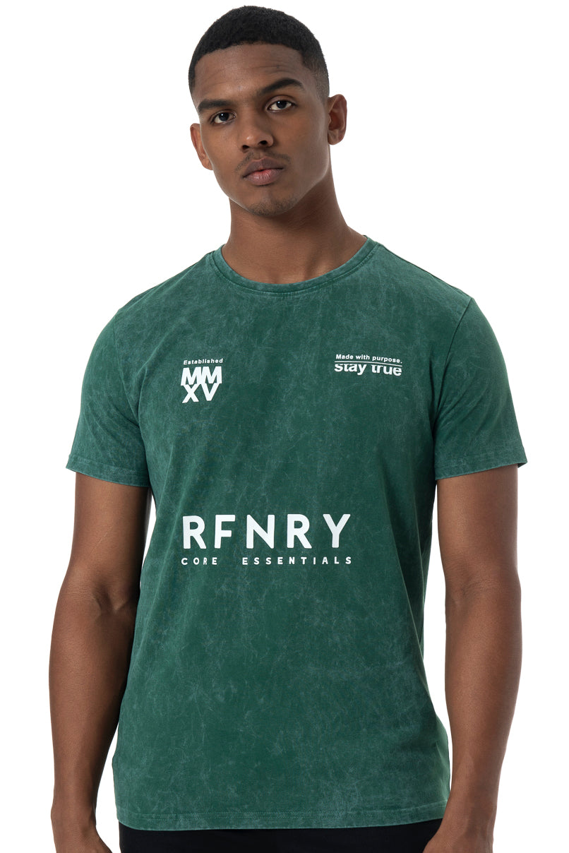 Acid Wash T-Shirt _ 151938 _ Green