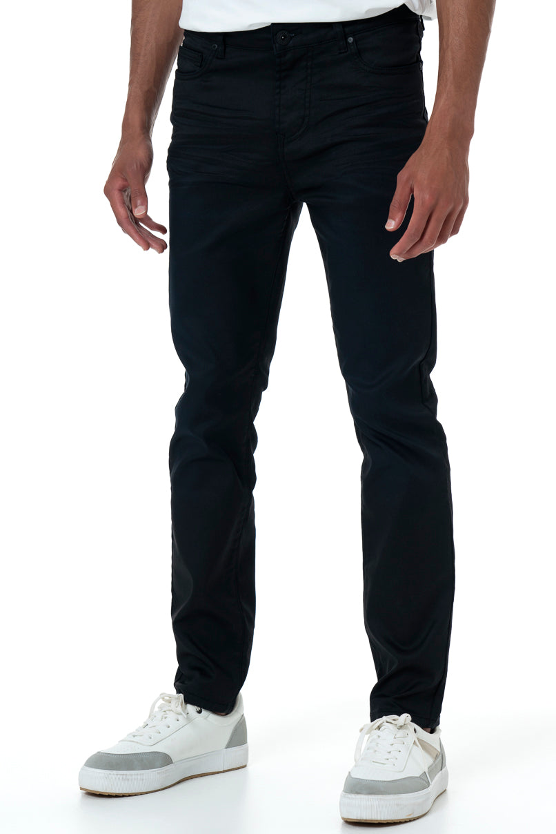 Rf02 Coated Skinny Jeans _ 161622 _ Dark Blue