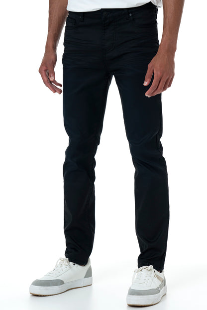 Rf02 Coated Skinny Jeans _ 161622 _ Dark Blue