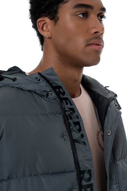 Puffer Jacket _ 157850 _ Charcoal