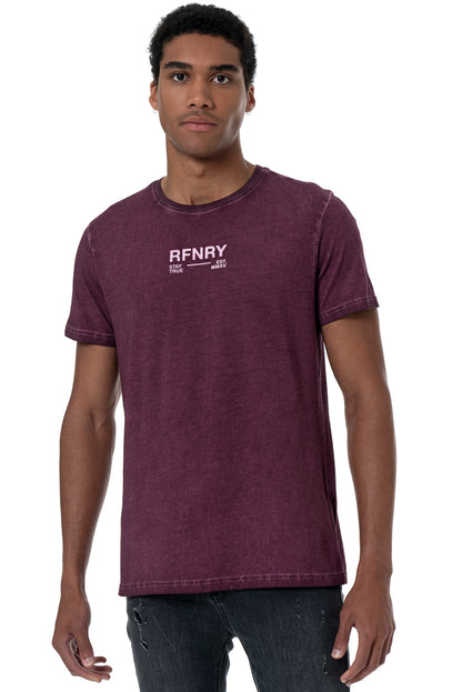 Overdyed T-Shirt _ 157030 _ Wine