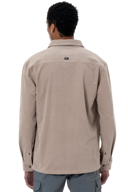 Corduroy Shirt _ 157658 _ Taupe