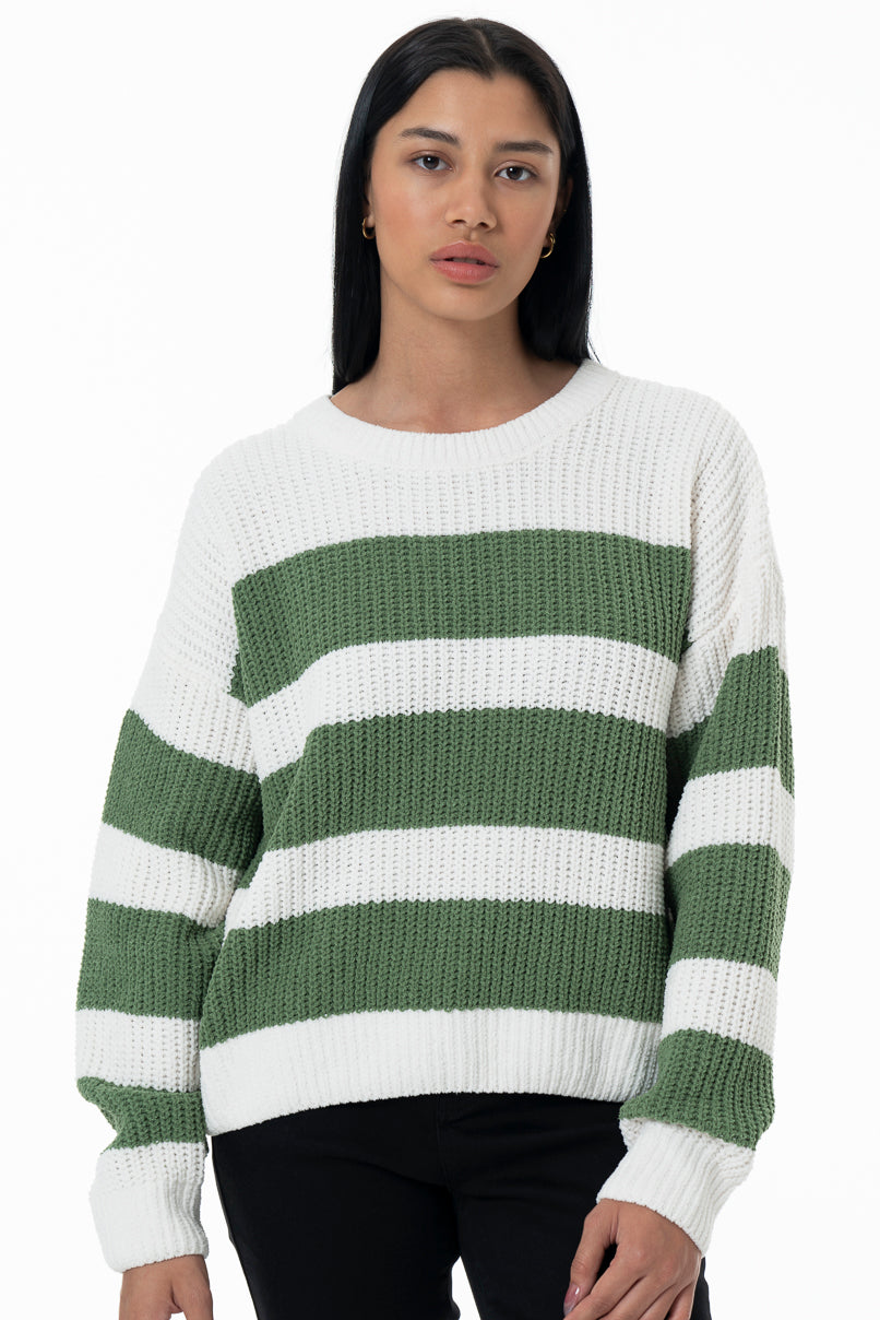 Striped Jumper _ 157544 _ Green