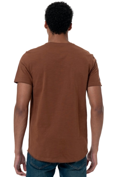 Henley T-Shirt _ 158598 _ Brown