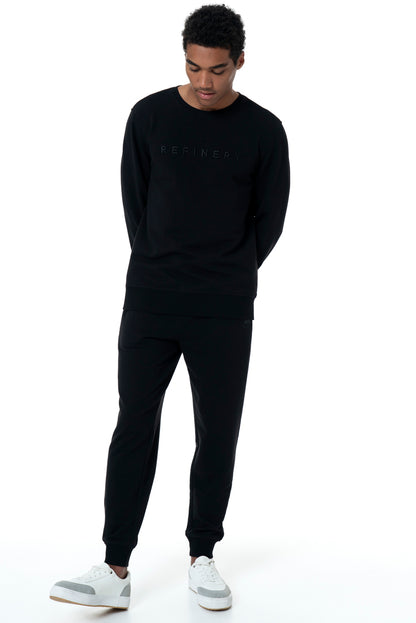 Relaxed Track Pants _ 158786 _ Black
