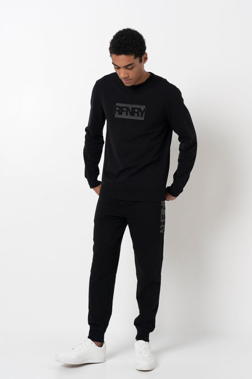 Statement Sweat Top _ 158380 _ Black