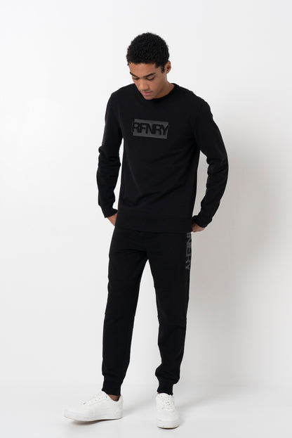 Statement Sweat Top _ 158380 _ Black