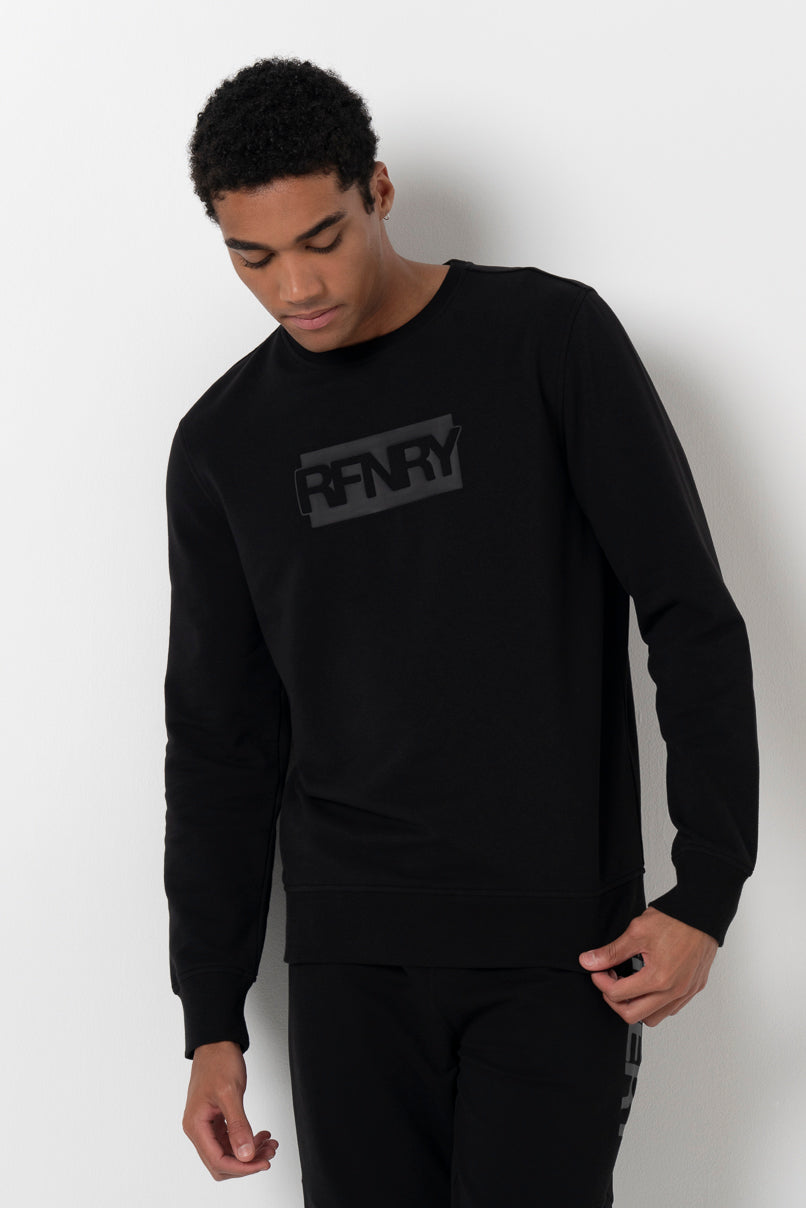 Statement Sweat Top _ 158380 _ Black