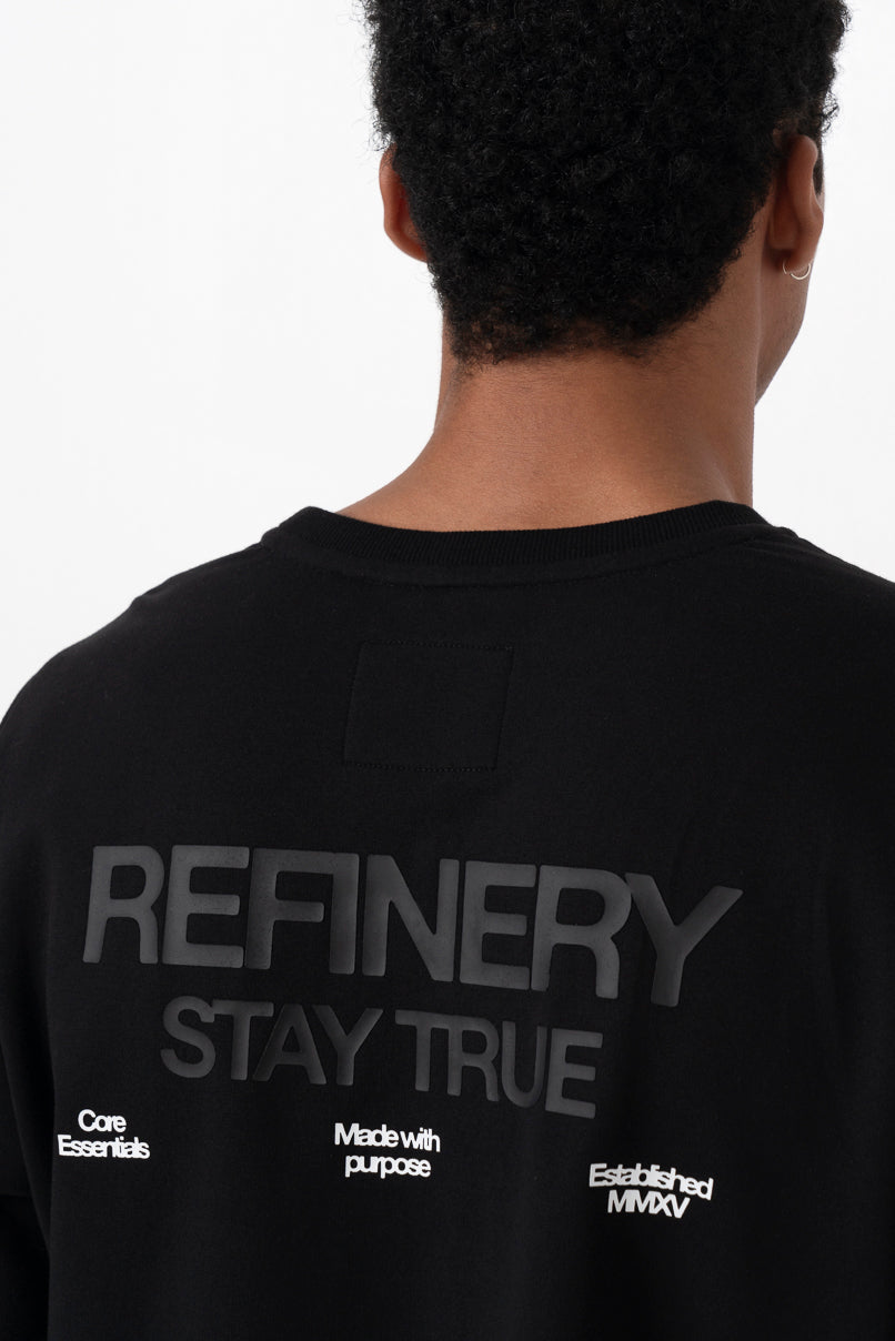 Statement Sweat Top _ 158380 _ Black