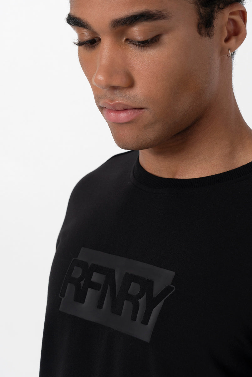 Statement Sweat Top _ 158380 _ Black