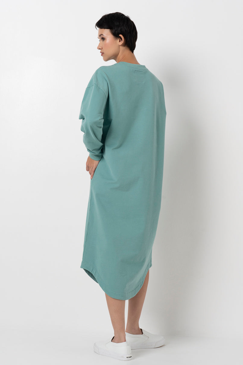 Sweater Dress _ 157881 _ Green