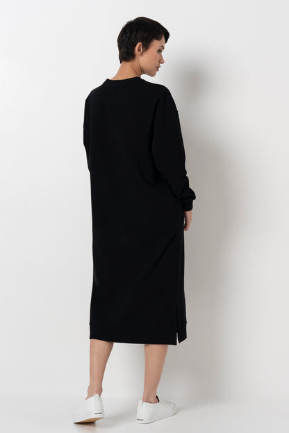 Sweater Dress _ 157887 _ Black