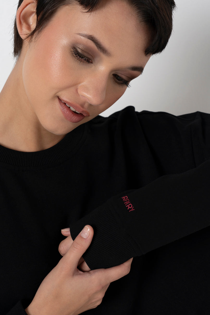 Sweater Dress _ 157887 _ Black