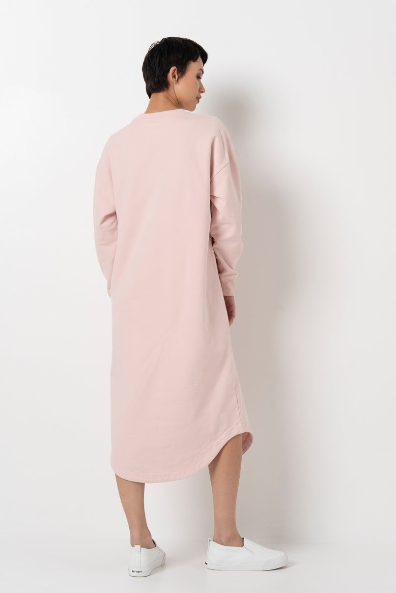 Sweater Dress _ 157891 _ Light Pink