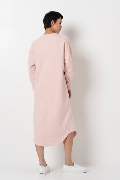Sweater Dress _ 157891 _ Light Pink