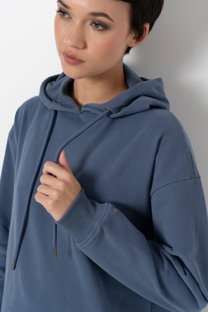 Hoodie Dress _ 157882 _ Blue