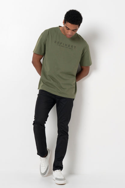 Oversized T-Shirt _ 158812 _ Olive