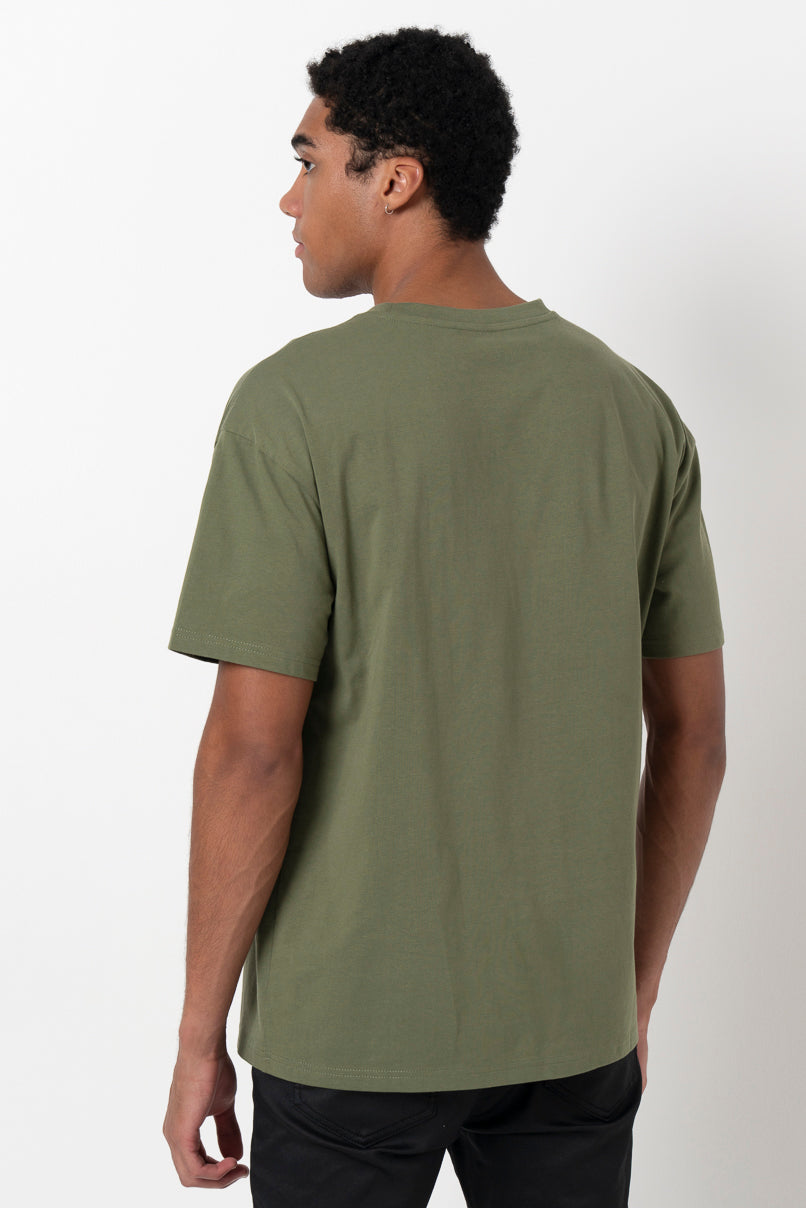 Oversized T-Shirt _ 158812 _ Olive