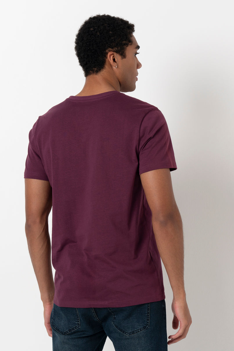 Branded T-Shirt _ 158813 _ Wine