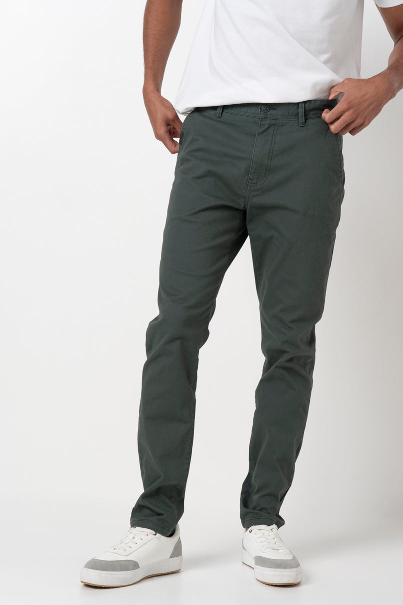 Chino Pants _ 157333 _ Fatigue