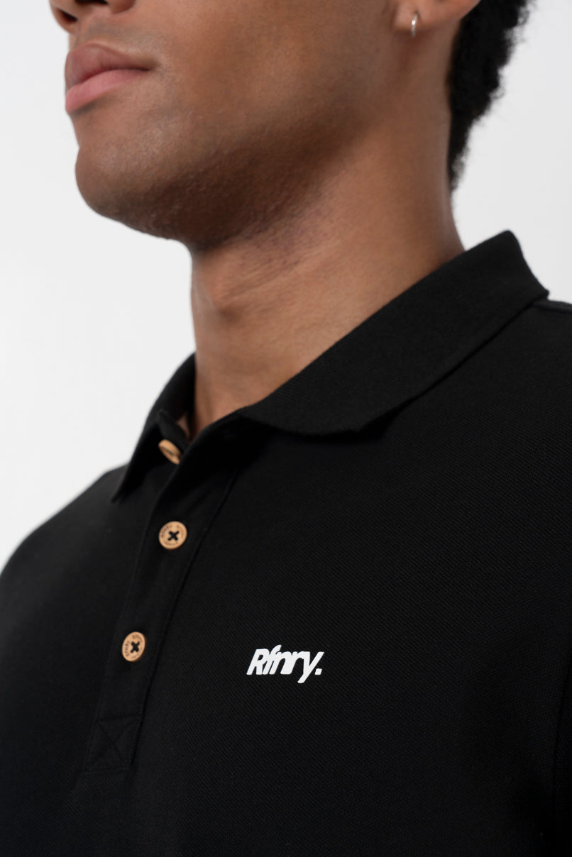 Pique Golfer _ 160838 _ Black