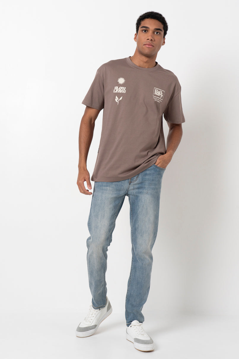 Graphic T-Shirt _ 157654 _ Brown
