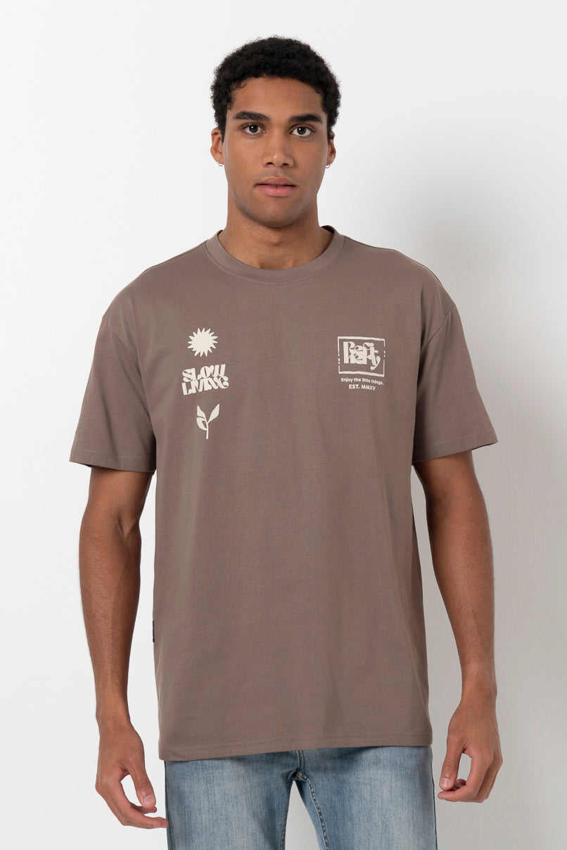 Graphic T-Shirt _ 157654 _ Brown
