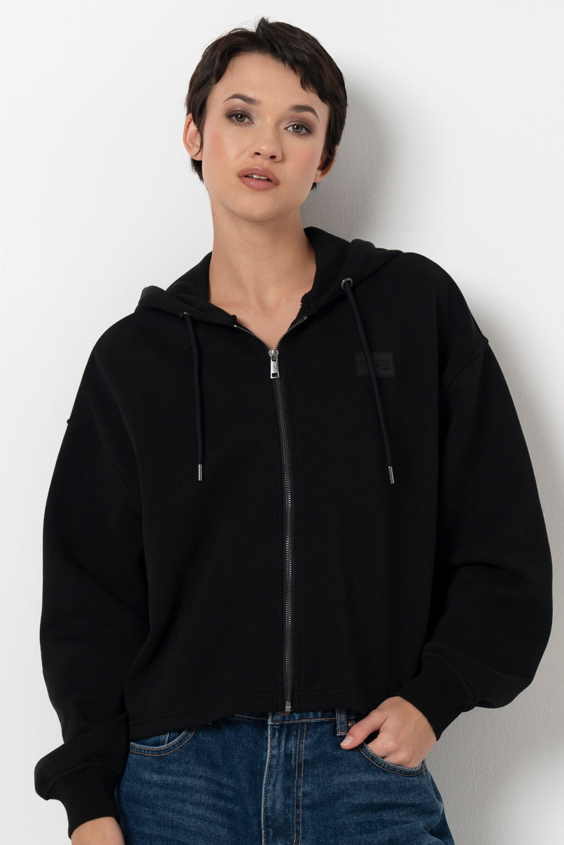 Premium Zip Up Hoodie _ 157953 _ Black