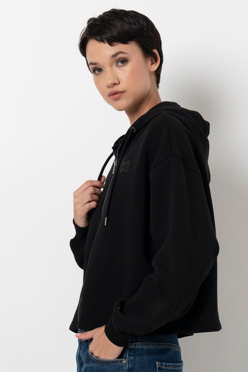 Premium Zip Up Hoodie _ 157953 _ Black