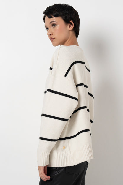 Oversized Jumper _ 157546 _ Milk