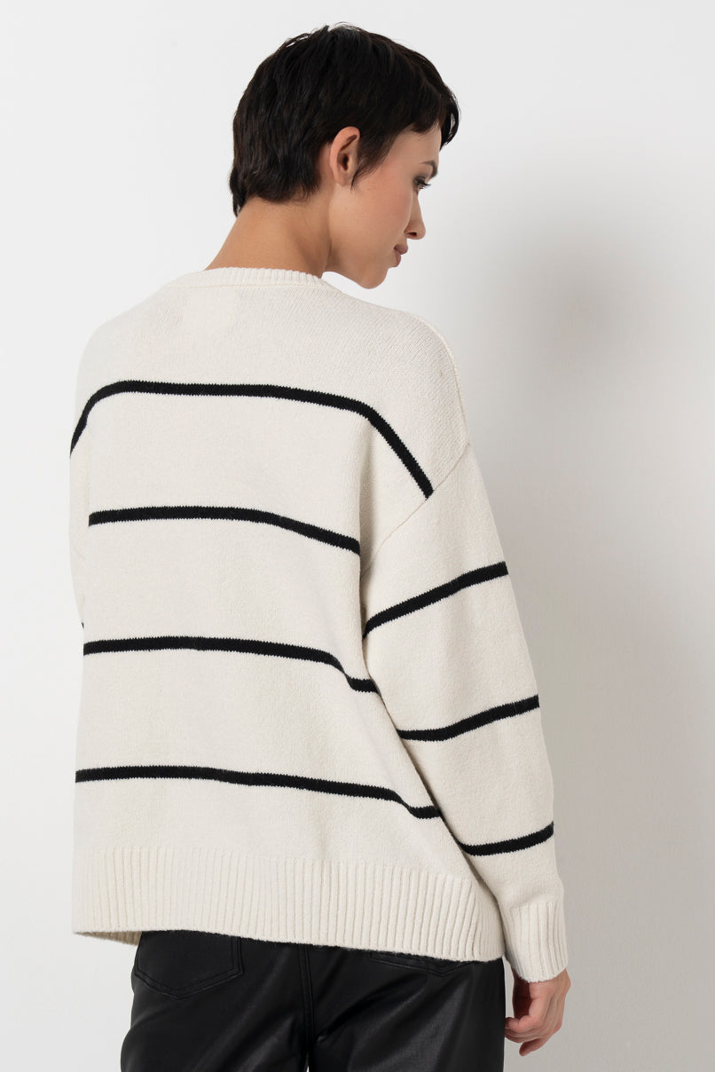 Oversized Jumper _ 157546 _ Milk