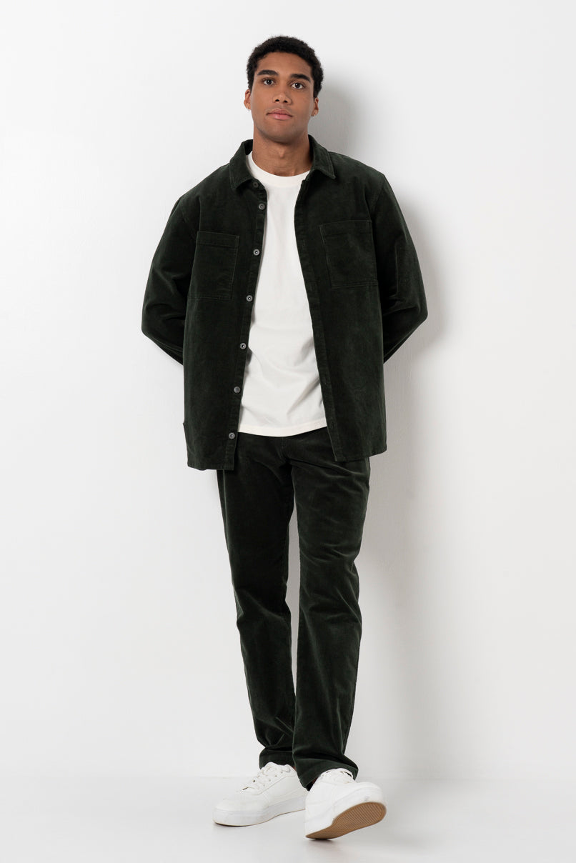 Corduroy Shacket _ 158565 _ Fatigue