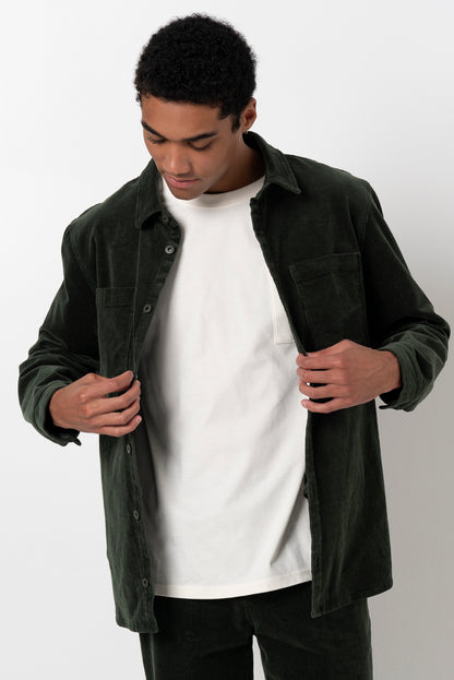 Corduroy Shacket _ 158565 _ Fatigue