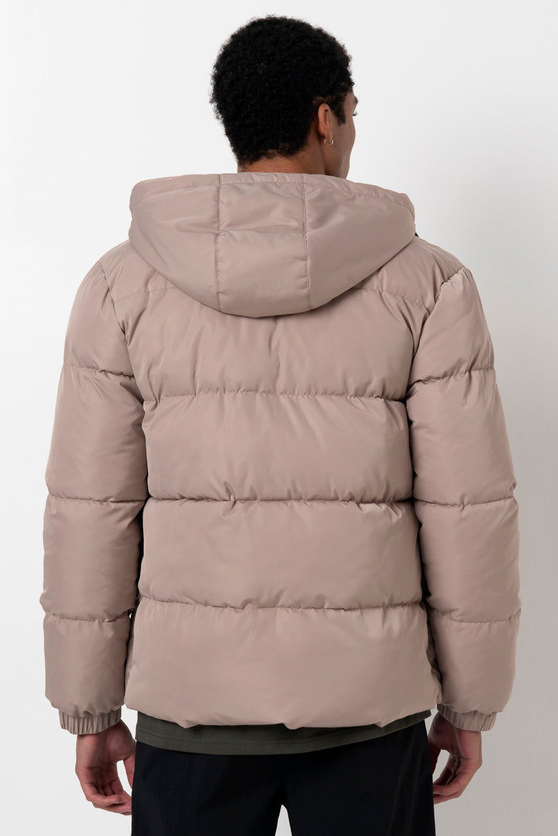 Puffer Jacket _ 157850 _ Taupe