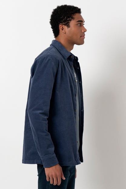 Corduroy Shirt _ 157661 _ Indigo