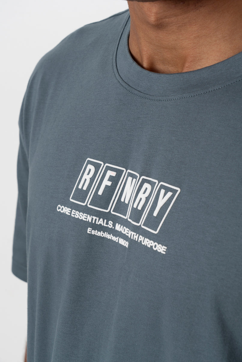 Statement T-Shirt _ 157650 _ Petrol