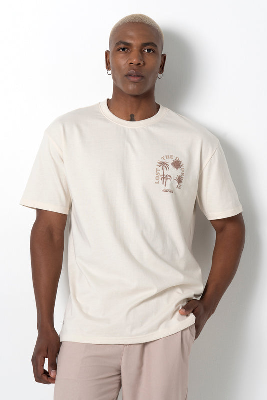 Graphic T-Shirt _ 161148 _ Sand