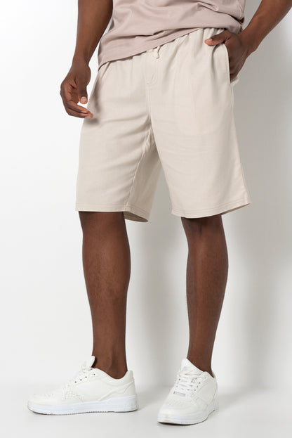 Pull On Shorts _ 161141 _ Cement