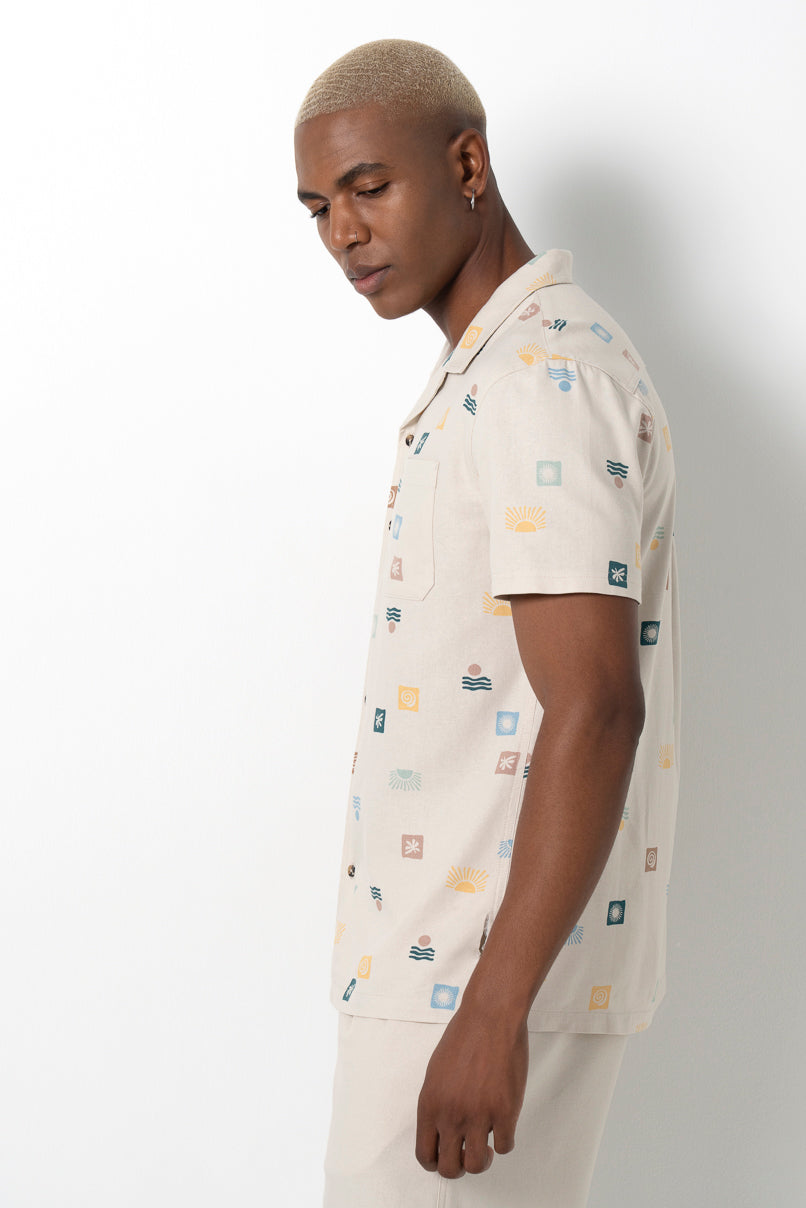 Iconography Shirt _ 161134 _ Cement