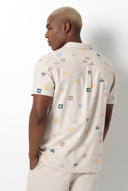 Iconography Shirt _ 161134 _ Cement